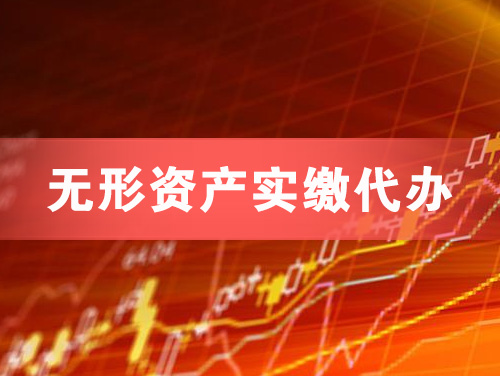 丹江口无形资产实缴资本代办